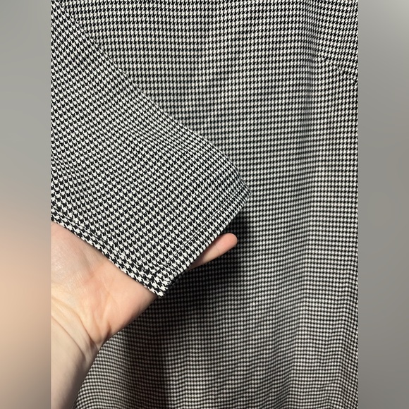 Leith Houndstooth Mini Dress 3/4 Sleeves S - Picture 4 of 4